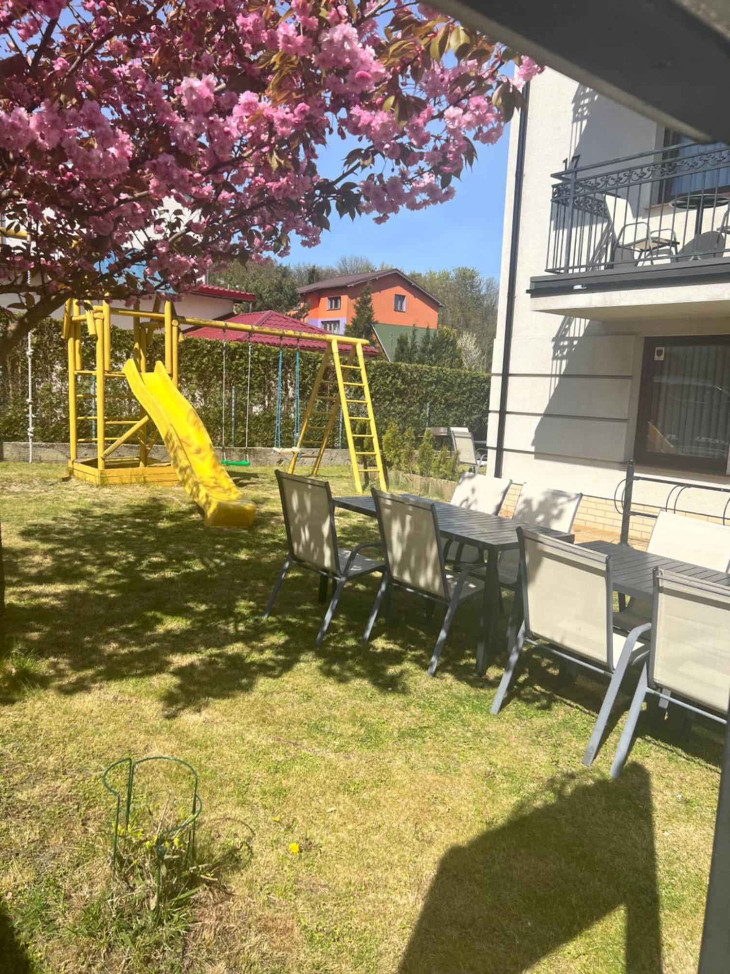 Amelia Apartamenty - Sala Zabaw, 2 Sypialnie, Garaz Podziemny Władysławowo Dış mekan fotoğraf